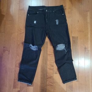 Mens generic distressed jeans Size 38